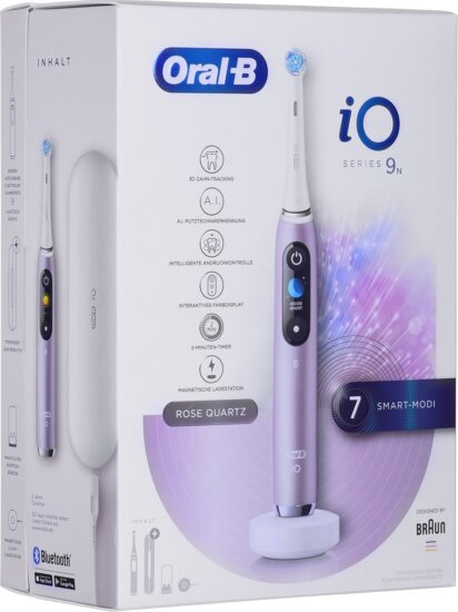 Oral-B iO Series 9N Magnetikus Elektromos fogkefe - Rózsaszín