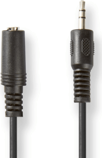 Nedis Sztereó Audiokábel 2.0m (3.5mm jack apa - 3.5mm jack anya) Nedis Sztereó Audiokábel 2.0m (3.5mm jack apa - 3.5mm jack anya)