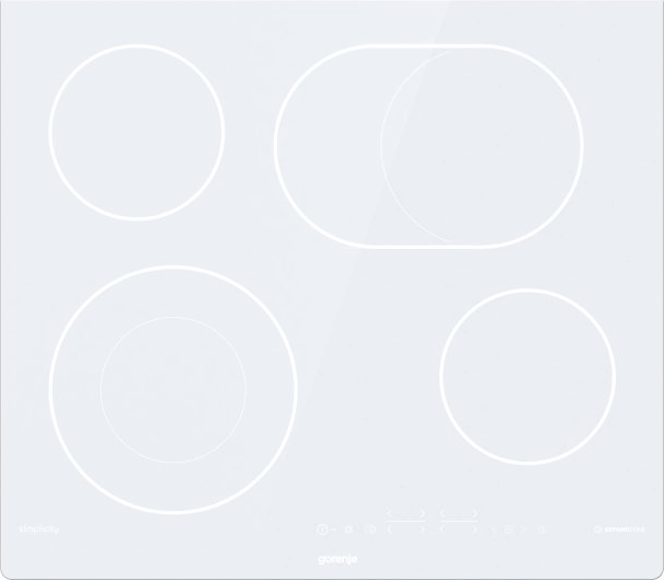Gorenje ECT643SYW Üvegkerámia főzőlap - Fehér