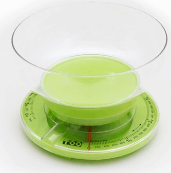 TOO KBSC-100-Y Mechanikus konyhai mérleg - Zöld