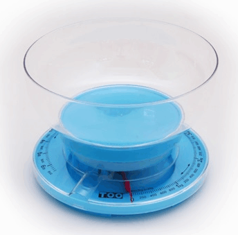 TOO KBSC-100-B Mechanikus konyhai mérleg - Kék