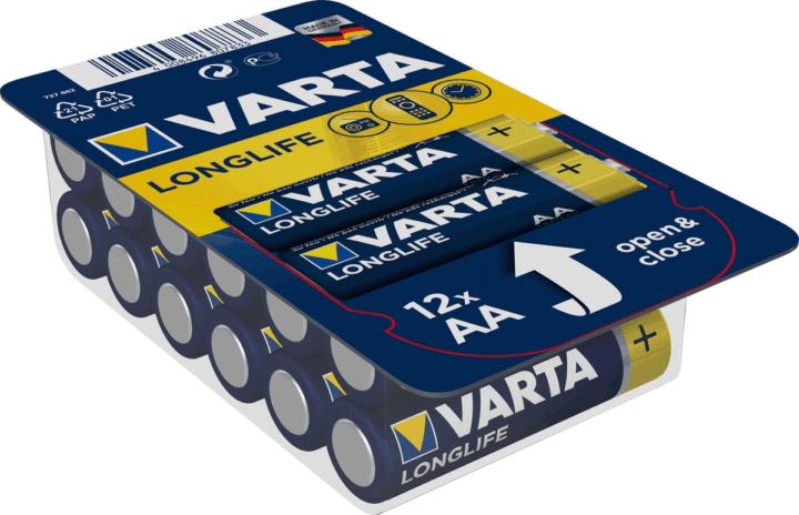Varta Longlife Alkáli 2800mAh AA Ceruzaelem (12db/csomag)