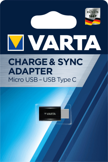 Varta Micro USB anya - USB-C apa Adapter Varta Micro USB anya - USB-C apa Adapter