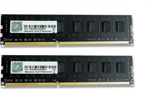 G.Skill 8GB /1600 Value DDR3 RAM KIT (2x4GB) G.Skill 8GB /1600 Value DDR3 RAM KIT (2x4GB)