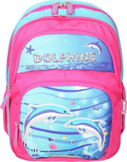 Spirit: Delfines ergonomikus iskolatáska - Kék