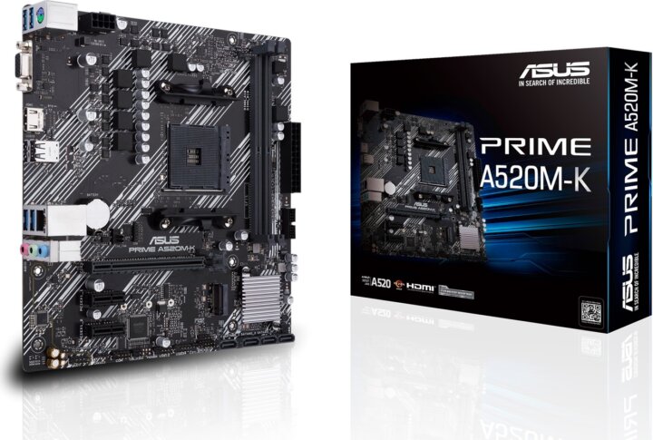 Asus Prime A520M-K Alaplap Asus Prime A520M-K Alaplap