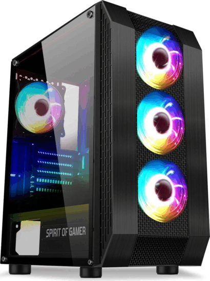 Spirit of Gamer Rogue VI Számítógépház - Fekete