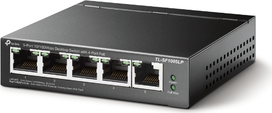 TP-Link TL-SF1005LP 5-port 4x PoE Switch