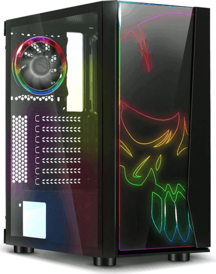 Spirit of Gamer Ghost One Számítógépház - Fekete