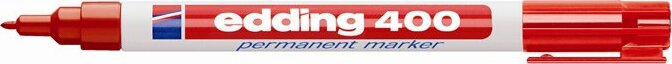 Edding 400 1 mm Alkoholos marker - Piros