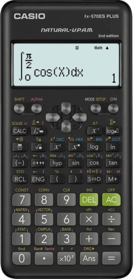 Casio FX 570ES PLUS 2E Számológép Casio FX 570ES PLUS 2E Számológép
