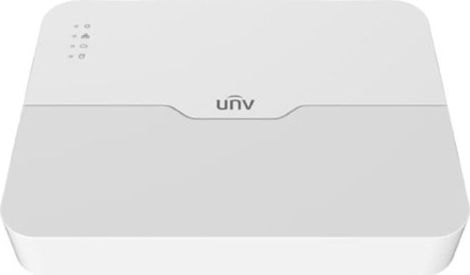 Uniview NVR301-08LX-P8 NVR 8 csatornás videó rögzítő Fehér
