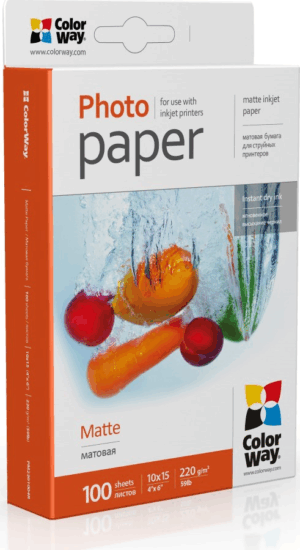 Colorway PM2201004R 10x15 fotópapír (100 db/csomag) Colorway PM2201004R 10x15 fotópapír (100 db/csomag)