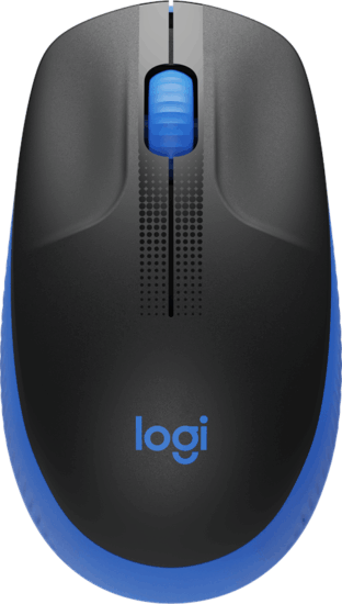 Logitech M190 Vezeték nélküli Egér - Kék