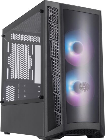 Cooler Master MasterBox MB320L ARGB Számítógépház - Fekete + Vezérlő
