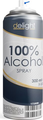 Delight 17289B 100% Alkohol Spray 300ml