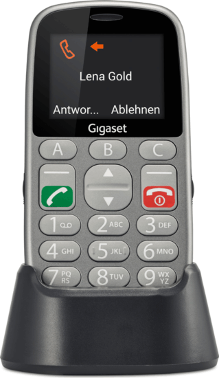 Gigaset GL390 Dual SIM Mobiltelefon - Ezüst