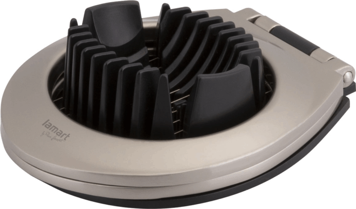 Lamart LT2094 Zinc Tojásszeletelő - Fekete/Ezüst Lamart LT2094 Zinc Tojásszeletelő - Fekete/Ezüst