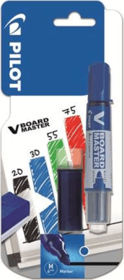 Pilot V-Board Master 2,3 mm Táblamarker és betét - Kék