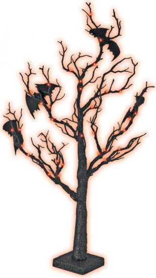Somogyi HTT 40 Halloween fa denevérekkel Dekoráció
