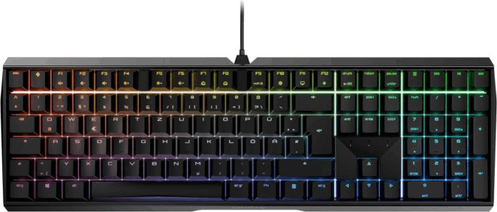 Cherry MX Board 3.0 S (Silent RED Switches) Mechanikus USB Gaming Billentyűzet DE - Fekete