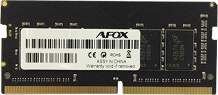 AFOX 8GB /1600 DDR3 Notebook RAM AFOX 8GB /1600 DDR3 Notebook RAM