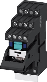 Siemens 3RM1002-3AA04 24V DC 4CO Komplett dugaszolható relé