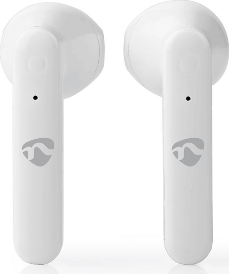 Nedis HPBT2052WT Vezeték Nélküli Bluetooth Fülhallgató Töltőtokkal Fehér