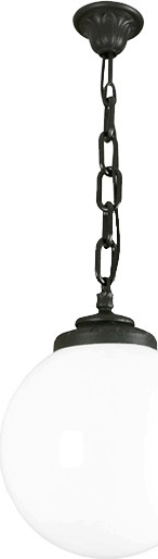 Fumagalli SICHEM/G250 E27 Mennyezeti lámpa - Fekete