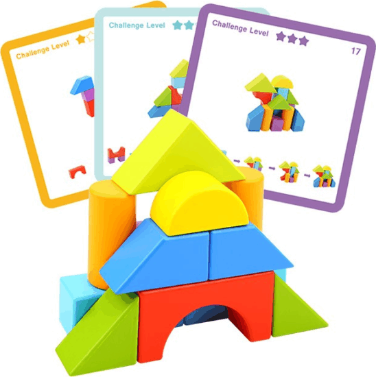 Tooky Toys Várépító játék kicsiknek