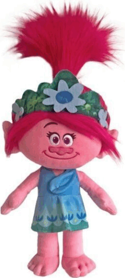 Trollok a világ körül: Pipacs plüss figura - 56 cm