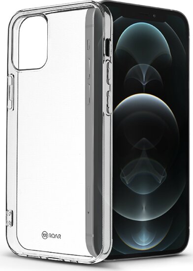 Roar All Day Full 360 Apple iPhone 12/12 Pro Szilikon Hátlap - Átlátszó