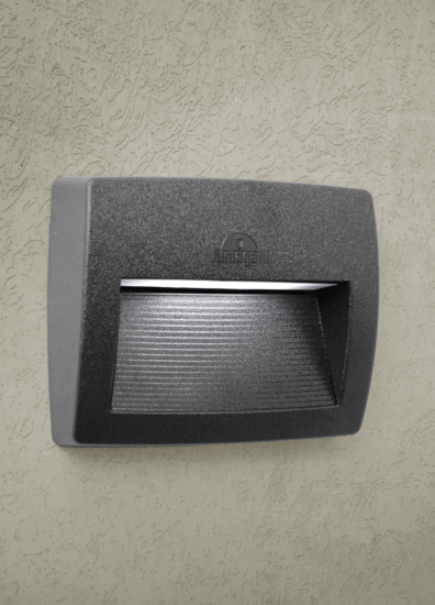 Fumagalli LORENZA 190 LED 4K kültéri fali lámpa - Fekete