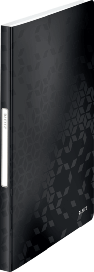 Leitz Wow 231x16x310mm 40 tasakos iratvédő mappa - Fekete