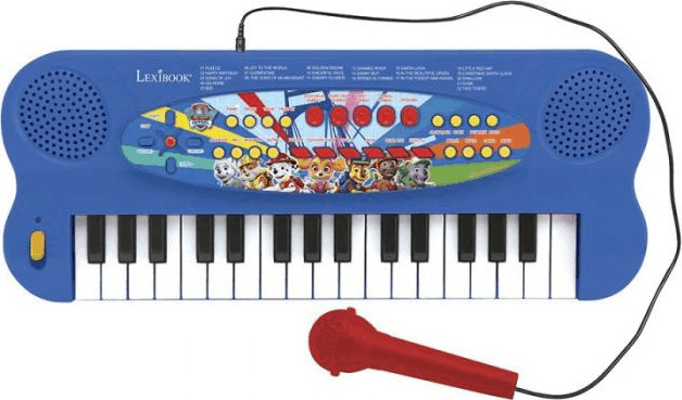 Lexibook: Mancs Őrjárat Elektromos 32 billentyűs zongora mikrofonnal