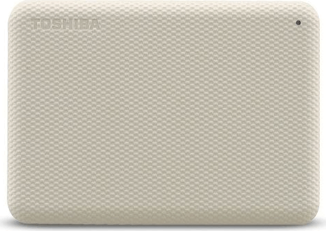 Toshiba 2TB Canvio Advance USB 3.2 Gen1 Külső HDD - Világosbézs