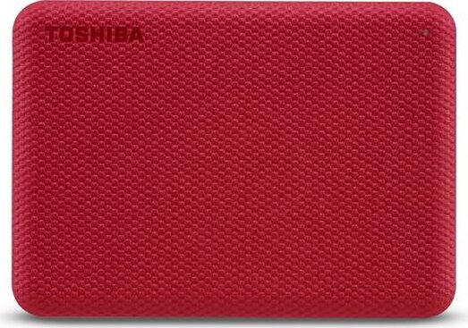 Toshiba 2TB Canvio Advance USB 3.2 Gen1 Külső HDD - Piros