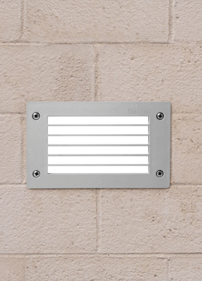 Fumagalli LETI 200 GL GX53 LED kültéri beépíthető fali lámpa - fehér