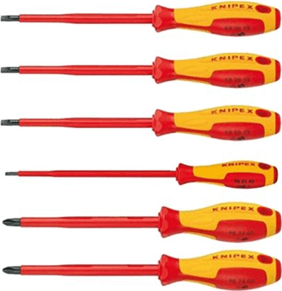 Knipex 00 20 12 V01 Csavarhúzó készlet (6 db/csomag)