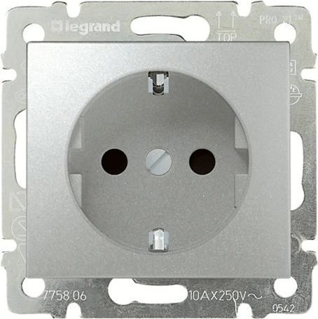 Legrand 770120 Valena 2P+F csatlakozós fali konnektor Legrand 770120 Valena 2P+F csatlakozós fali konnektor