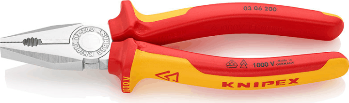 Knipex 03 06 200 Kombinált fogó krómozott Knipex 03 06 200 Kombinált fogó krómozott