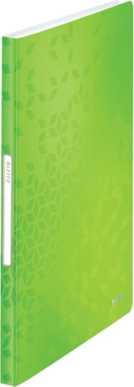 Leitz Wow A4 40 tasakos iratvédő mappa - Zöld
