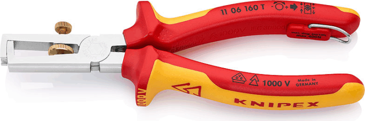 Knipex 11 06 160 T Huzalcsupaszító fogó