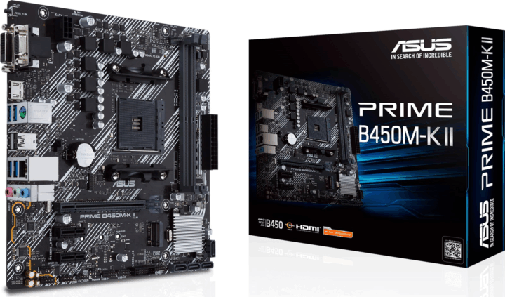 Asus Prime B450M-K II Alaplap Asus Prime B450M-K II Alaplap