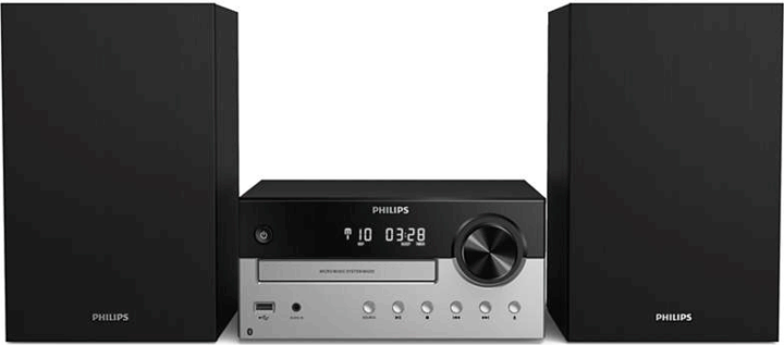 Philips TAM4205/12 Mikro HiFi rendszer Fekete/Ezüst