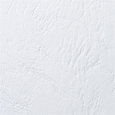 GBC LeatherGrain A4 Hátlap spirálozáshoz - Fehér (100 db)