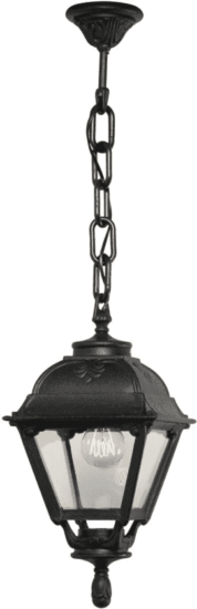 Fumagalli SICHEM/CEFA E27 kültéri függeszték lámpa - Fekete