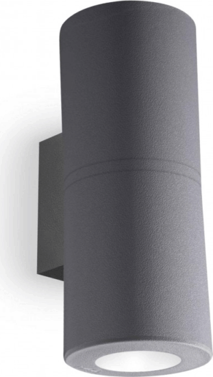 Fumagalli FRANCA 90 2L LED kültéri fali lámpa - szürke