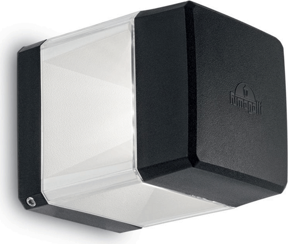 Fumagalli ELISA WALL LED GX53 kültéri fali lámpa - fekete