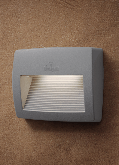 Fumagalli LORENZA 190 LED 3K kültéri fali lámpa - szürke